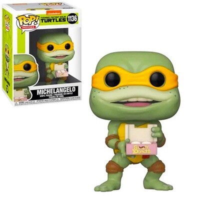 Michelangelo Teenage Mutant Ninja Turtles II The Secret of the Ooze Nickelodeon Funko Pop Movies 1136