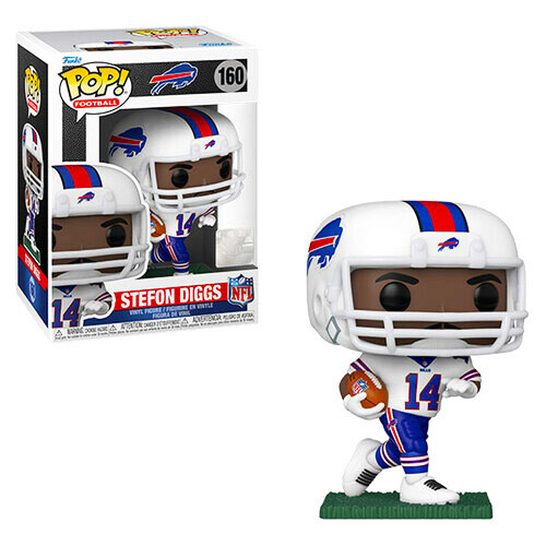 Stefon Diggs (White Away Jersey) Buffalo Bills NFL Funko Pop Football 160