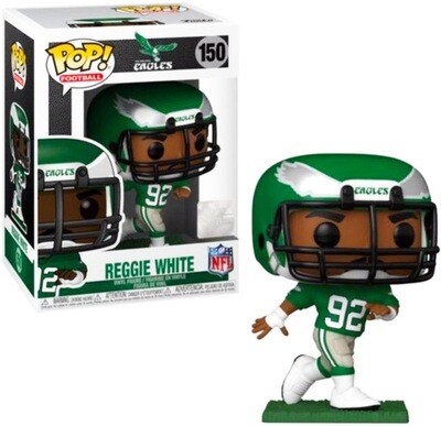 Reggie White (Green Home Jersey) Philadelphia Eagles NFL Funko Pop Football 150