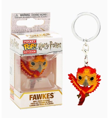 Fawkes Harry Potter Funko Pocket Pop Keychain