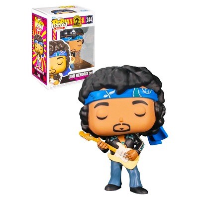Jimi Hendrix (Maui Live) Authentic Hendrix Funko Pop Rocks 244