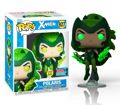 Polaris (Glow-in-the Dark) X-Men Marvel Funko Pop 927 Fall Convention Exclusive Limited Edition