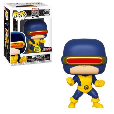 Cyclops (First Appearance)(Glow in the Dark) X-men Marvel 80 Years Funko Pop 502 Gamestop Exclusive (NOT MINT) Cyclops (First Appearance)(Glow in the Dark) X-men Marvel 80 Years Funko Pop 502 Gamestop Exclusive (NOT MINT)