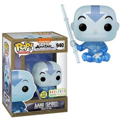 Aang (Spirit)(Glow-in-the-Dark) Avatar: The Last Airbender Nickelodeon Funko Pop Animation 940 BoxLunch Earth Day Exclusive