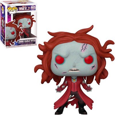 Zombie Scarlet Witch What If...? Marvel Studios Funko Pop 943