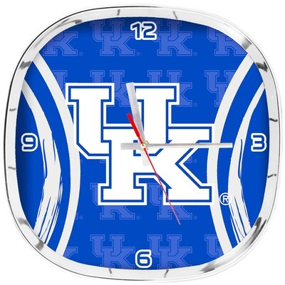Kentucky Wildcats NCAA Logo Shadow Wall Clock