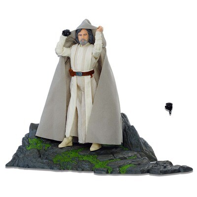 Luke Skywalker (Jedi Master) on Ahch-To Island Star Wars The Black Series Action Figure Luke Skywalker (Jedi Master) on Ahch-To Island Star Wars The Black Series Action Figure