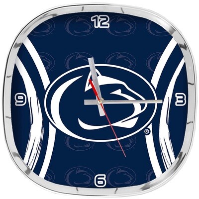 Penn State Nittany Lions NCAA Logo Shadow Wall Clock