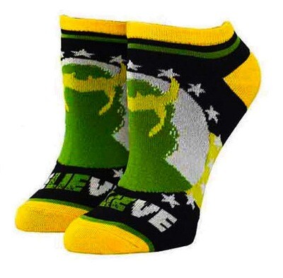 Loki BeLIEve Loki Marvel No-Show Ankle Socks Loki BeLIEve Loki Marvel No-Show Ankle Socks