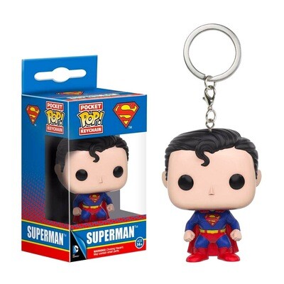 Superman DC Comics Funko Pocket Pop Keychain