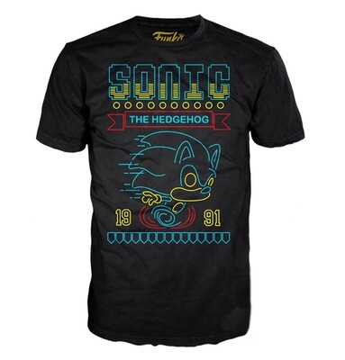 Sonic the Hedgehog SEGA Funko Pop Tees T-Shirt