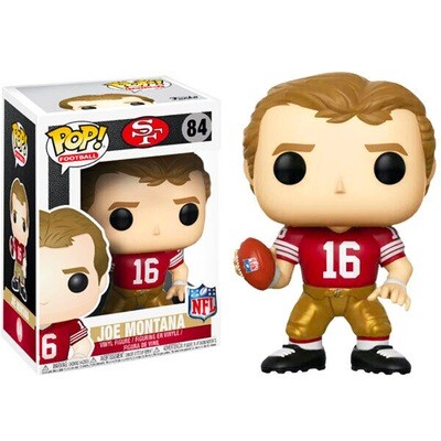 Joe Montana (Red Home Jersey) San Francisco 49ers NFL Legends Funko Pop Football 84