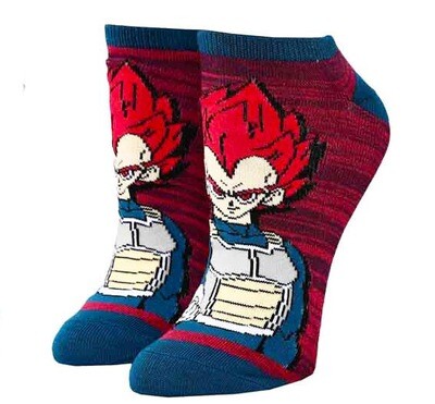 Vegeta Super Saiyan God Red Dragon Ball Super: Broly No-Show Ankle Socks