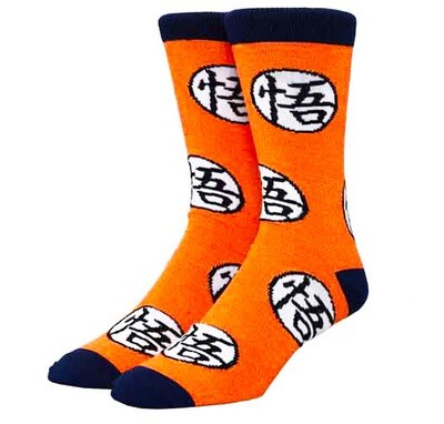 Goku Symbol Dragon Ball Super: Broly Crew Socks Goku Symbol Dragon Ball Super: Broly Crew Socks