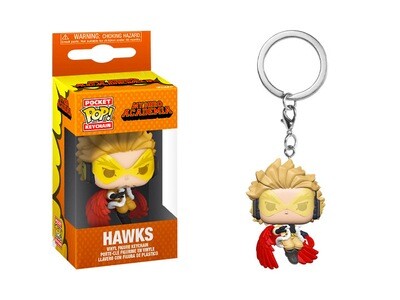 Hawks My Hero Academia Funko Pocket Pop Keychain