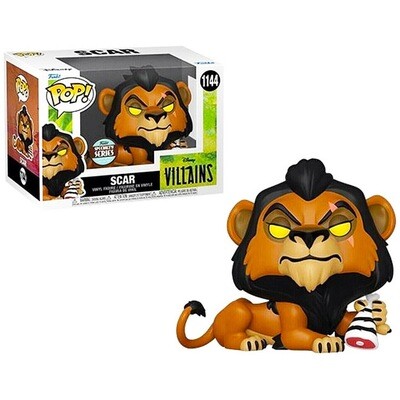 Scar with Meat The Lion King Disney Villains Funko Pop 1144 Specialty Series Exclusive Limited Edition