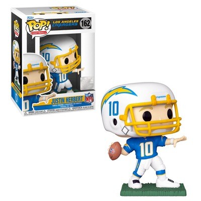 Justin Herbert (Home Jersey) Los Angeles Chargers NFL Funko Pop Football 162