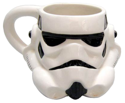 Stormtrooper Star Wars Sculpted Ceramic Mug