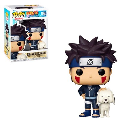 Kiba with Akamaru Naruto Shippuden Funko Pop Animation 1194 Kiba with Akamaru Naruto Shippuden Funko Pop Animation 1194
