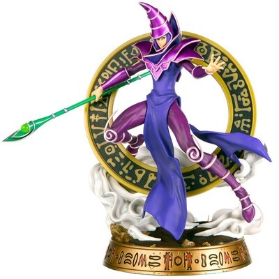 Dark Magician (Purple) Yu-Gi-Oh! First 4 Figures 12-Inch PVC Painted Statue