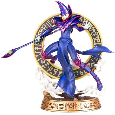 Dark Magician (Blue) Yu-Gi-Oh! First 4 Figures 12-Inch PVC Painted Statue