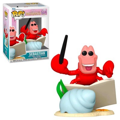 Sebastian (Conductor) The Little Mermaid Funko Pop 1239 Entertainment Earth Exclusive Sebastian (Conductor) The Little Mermaid Funko Pop 1239 Entertainment Earth Exclusive