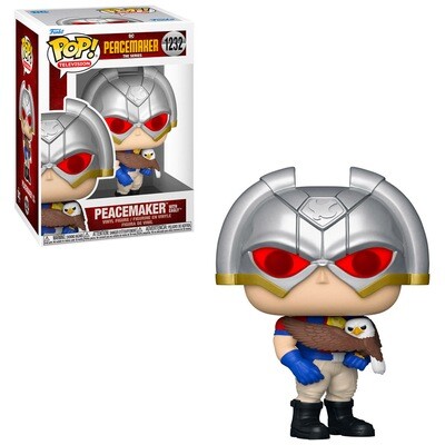 Peacemaker with Eagly Peacemaker the Series DC Comics Funko Pop Television 1232