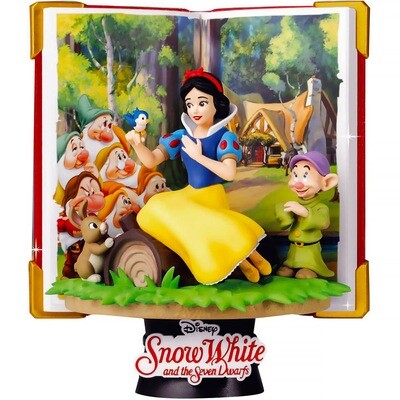 Snow White Snow White and the Seven Dwarfs Disney Beast Kingdom Story Book Series DS-117 D-Stage Diorama Statue