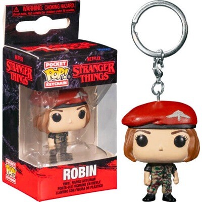 Robin Buckley (Battle Gear) Stranger Things Netflix Funko Pocket Pop Keychain