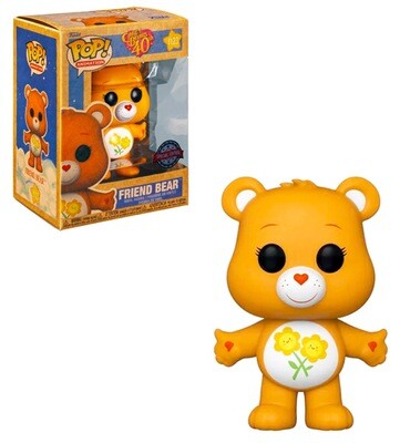 Friend Bear Care Bears 40th Anniversary Funko Pop Animation 1123 Earth Day Special Edition Walmart Exclusive