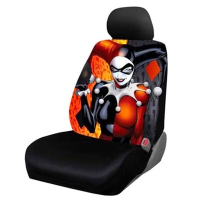 Harley Quinn Laughs DC Comics Low Back Car Seat Cover Harley Quinn Laughs DC Comics Low Back Car Seat Cover