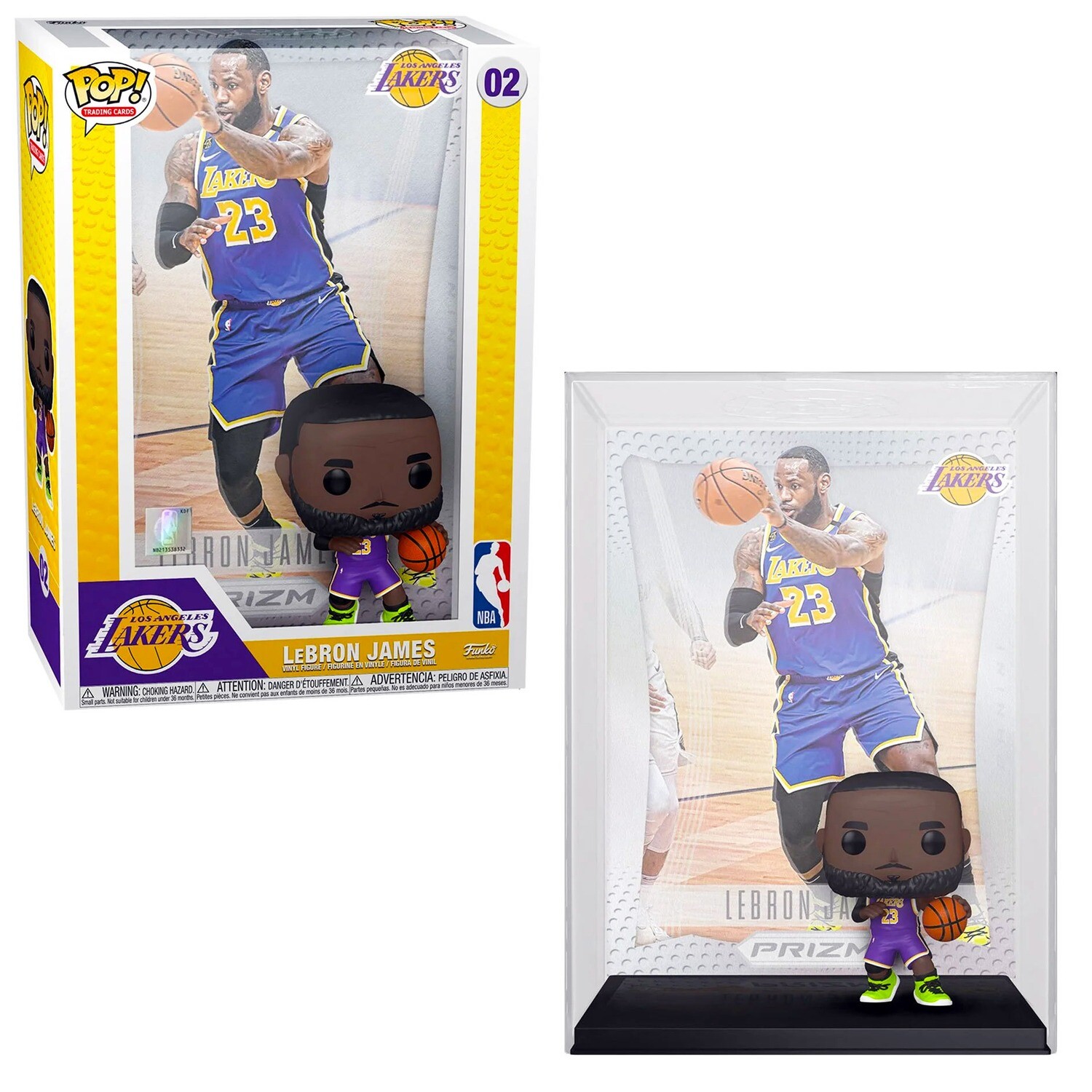 Funko Pop! Trading Card: Lebron James Los Angeles Lakers (02