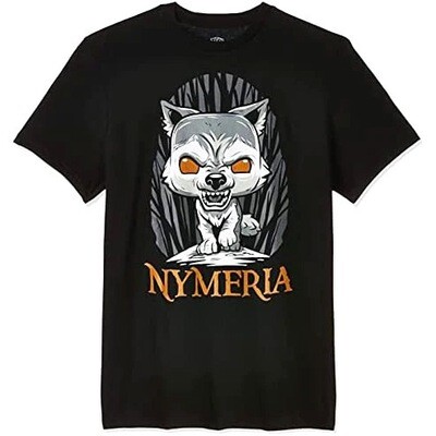 Nymeria Game of Thrones Funko Pop Tees T-Shirt Nymeria Game of Thrones Funko Pop Tees T-Shirt