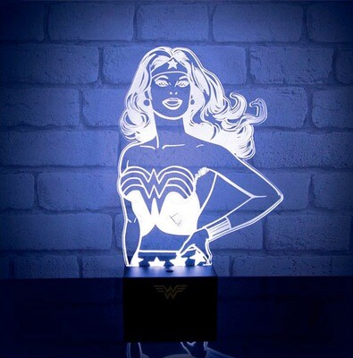Wonder Woman DC Comics Hero Light Lamp Wonder Woman DC Comics Hero Light Lamp