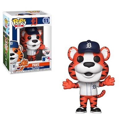 Paws Detroit Tigers MLB Mascots Funko Pop MLB 11 (NOT MINT)