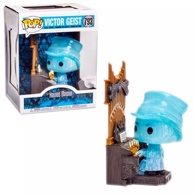 Victor Geist The Haunted Mansion Disney Funko Pop 793 Disney Parks Exclusive (NOT MINT) Victor Geist The Haunted Mansion Disney Funko Pop 793 Disney Parks Exclusive (NOT MINT)