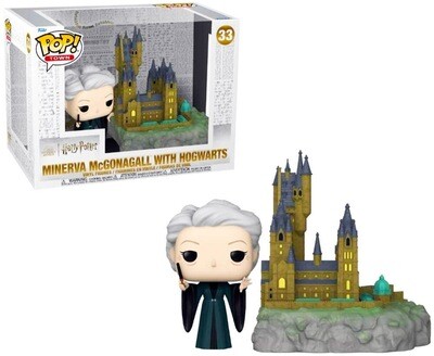 Minerva McGonagall with Hogwarts Harry Potter and the Chamber of Secrets 20th Anniversary Funko Pop Town 33