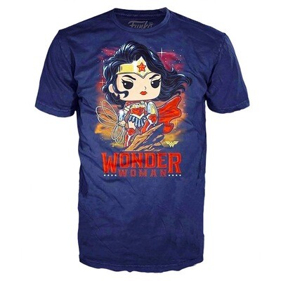 Wonder Woman Jim Lee DC Collection Funko Pop Tees T-Shirt Wonder Woman Jim Lee DC Collection Funko Pop Tees T-Shirt