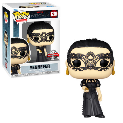 Yennefer (Lace Mask)(Cut-Out Dress) The Witcher Netflix Funko Pop Television 1210 Special Edition Exclusive