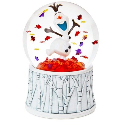 Olaf Frozen 2 Disney Hallmark Electronic Swirl Snow Water Globe Olaf Frozen 2 Disney Hallmark Electronic Swirl Snow Water Globe