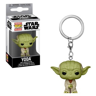 Yoda Star Wars Funko Pocket Pop Keychain