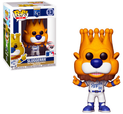 Sluggerrr Kansas City Royals MLB Mascots Funko Pop MLB 13
