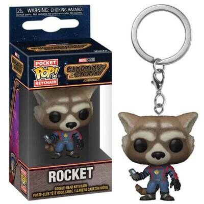 Rocket Guardians of the Galaxy Vol. 3 Marvel Funko Pocket Pop Keychain Rocket Guardians of the Galaxy Vol. 3 Marvel Funko Pocket Pop Keychain