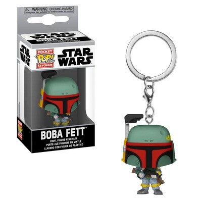 Boba Fett Star Wars Funko Pocket Pop Keychain