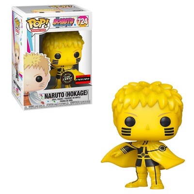 Naruto (Hokage)(Glow in the Dark) Boruto: Naruto Next Generations Funko Pop Animation 724 AAA Anime Exclusive Glow Chase Limited Edition (BOX NOT MINT)