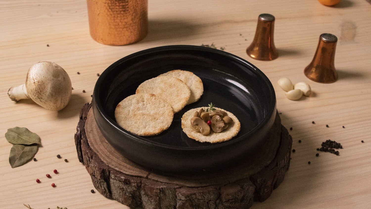 Champiñones Macerados