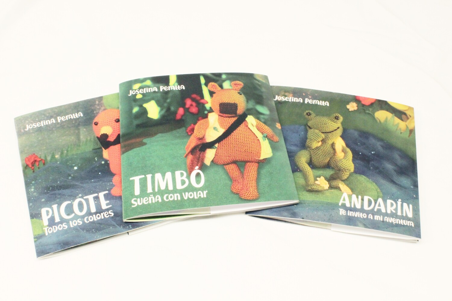 Libros impresos: Timbó, Picote y Andarín