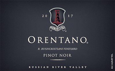 2017 Pinot Noir, R. Buoncristiani Vineyard, Russian River Valley