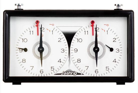 RELÓGIO ANALÓGICO PARA XADREZ E DAMAS