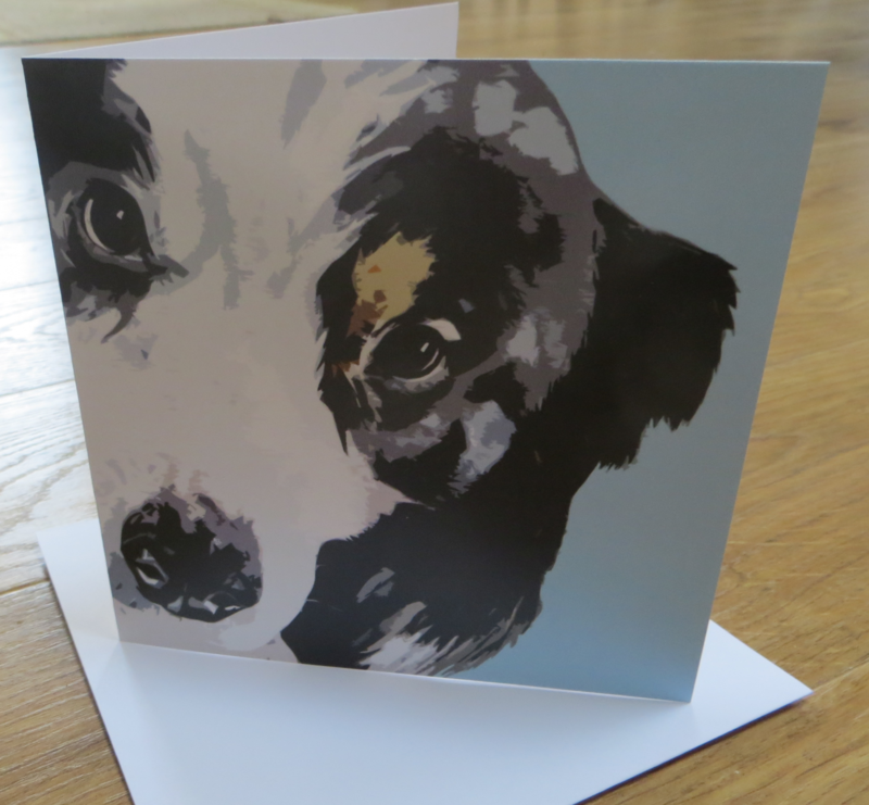 &#39;Charlie&#39; Blank Greetings Card